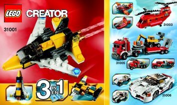 Lego Mini Skyflyer - 31001 (2012) - Year of the snake BI Creator 148x88 - 24, 31001 V29