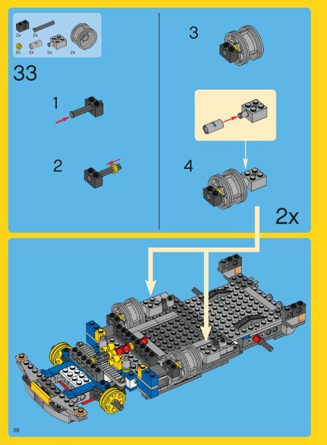 Lego Offroad Power - 5893 (2010) - Apple Tree House BI 3006/80+4 - 5893 V39 3/4