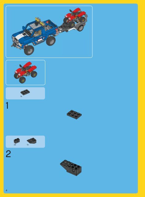 Lego Offroad Power - 5893 (2010) - Apple Tree House BI 3006/80+4 - 5893 V39 1/4