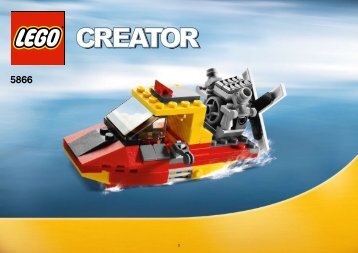 Lego Rotor Rescue - 5866 (2009) - Transport Truck 5866 4th Model