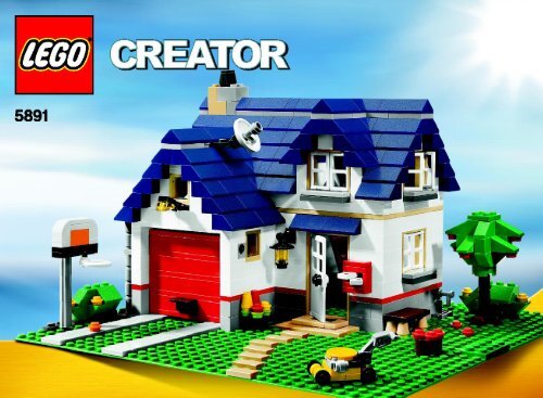Lego Apple Tree House - 5891 (2010) - Apple Tree House BI 3006/72+4 - 5891 v39 1/3