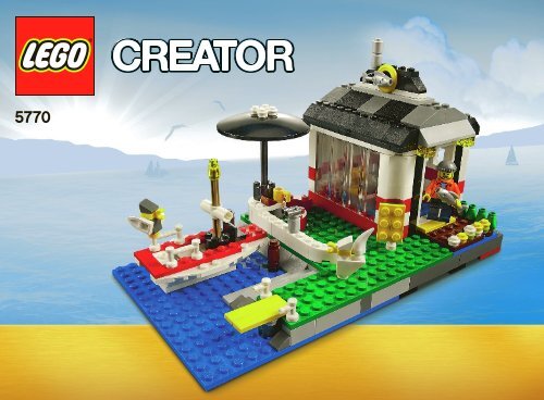 Lego Lighthouse Island - 5770 (2011) - Transport Truck BI 3006/60 - 5770 V  29/39 2/3