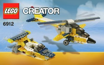 Lego Super Soarer - 6912 (2012) - Super Soarer BI 3004/68+4*- 6912 V29/39 2/2