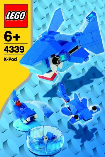 Lego Aqua Pod - 4339 (2005) - Wild Collection BI, 4339