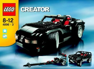 Lego Roaring Roadsters - 4896 (2006) - Prehistoric Power BUILD. IN.3006 ART.4896 3/3