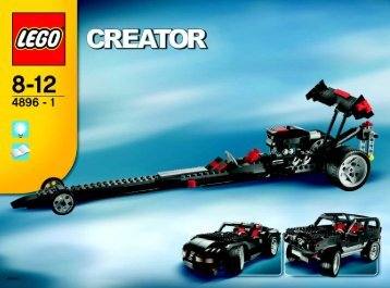 Lego Roaring Roadsters - 4896 (2006) - Prehistoric Power BUILD. IN.3006 ART.4896 IN 1/3