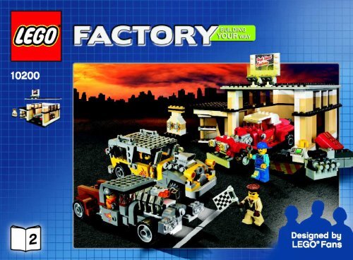 lego custom car garage