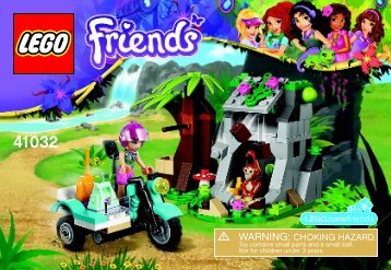 Lego First Aid Jungle Bike - 41032 (2014) - Oliviaâs Ice Cream Bike BI 3010/60, 41032 V39