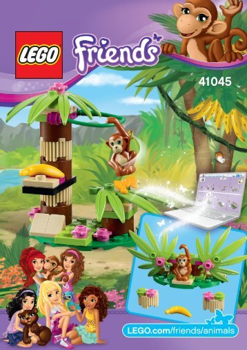 Lego Orangutan's Banana Tree - 41045 (2014) - Turtle's Little Paradise 41045 B Model