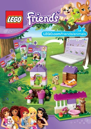 Lego Parrotâs Perch - 41024 (2013) - Hedgehog's Hideaway 41023 + 41024 + 41025