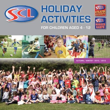 for children aged 4 - 12 holiday activities - SCL