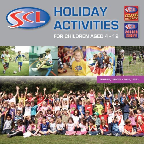 for children aged 4 - 12 holiday activities - SCL