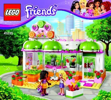 Lego Heartlake Juice Bar - 41035 (2014) - Oliviaâs Ice Cream Bike BI 3017 / 72+4 - 65/115g - 41035 V29