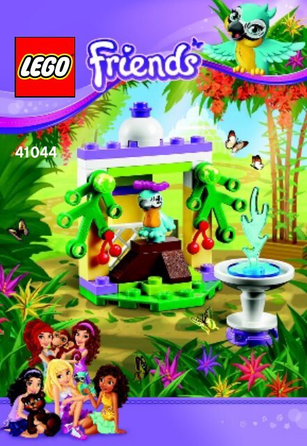 Lego Macaw's Fountain - 41044 (2014) - Turtle's Little Paradise BI 3001/20 - 41044 V29