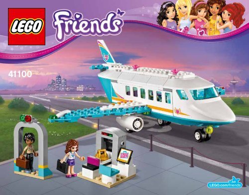 Lego Heartlake Private Jet - 41100 (2015) - Stephanie&rsquo;s Pizzeria BI 3018/64+4/65+115g, 41100 V39