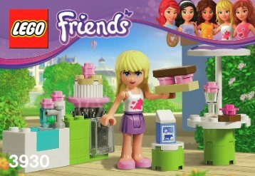 Lego Stephanie's Outdoor Bakery - 3930 (2012) - Olivia's House BI 3001/16 - 3930 V29