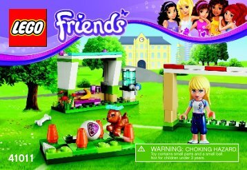 Lego Stephanie's Soccer Practice - 41011 (2013) - Heartlake Pet Salon BI 3001/32 - 41011 V39