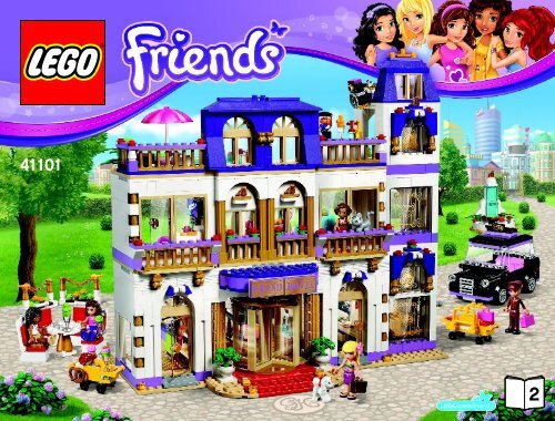 Lego Heartlake Grand Hotel 41101 2015 Stephanie s Pizzeria BI 3019 232 4 65 200g 41101 V29 2 2