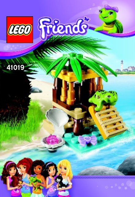 Lego Turtle's Little Oasis - 41019 (2013) - Heartlake Pet Salon BI 3001/16 - 41019 V29