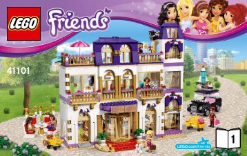 Lego Heartlake Grand Hotel - 41101 (2015) - Stephanieâs Pizzeria BI 3004/52 - 41101 V29 BOOK 1/2