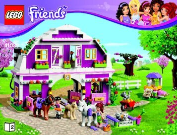 Lego Sunshine Ranch - 41039 (2014) - Oliviaâs Ice Cream Bike BI 3019/56-65G - 41039 V29 BOOK 2/2
