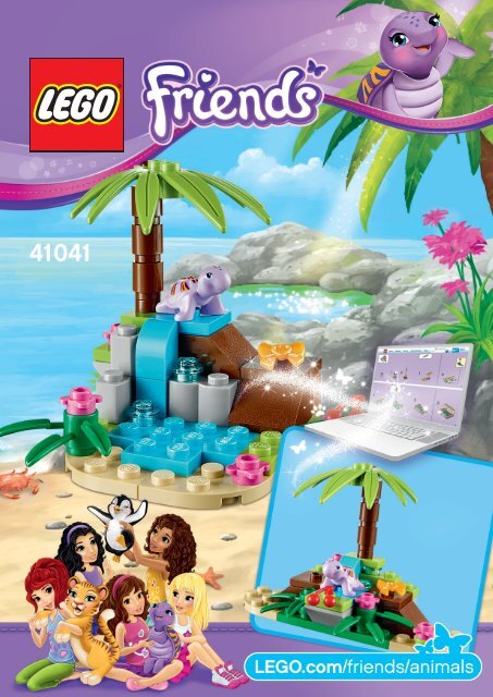 Lego Turtle's Little Paradise - 41041 (2014) - Turtle's Little Paradise 41041 B Model