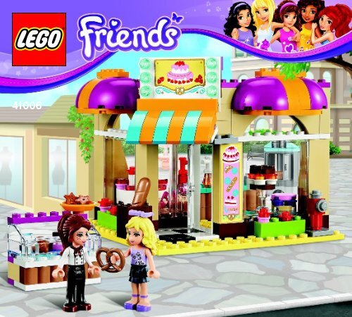 Lego Downtown Bakery - 41006 (2013) - Andrea's Bunny House BI 3017 / 68+4 -  65/115g,41006