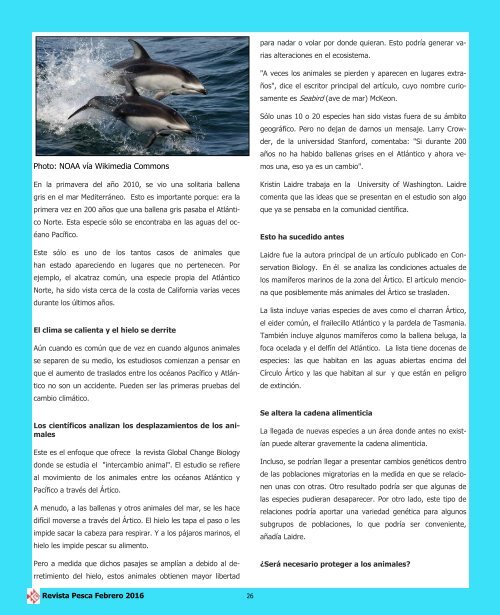 REVISTA PESCA FEBRERO 2016