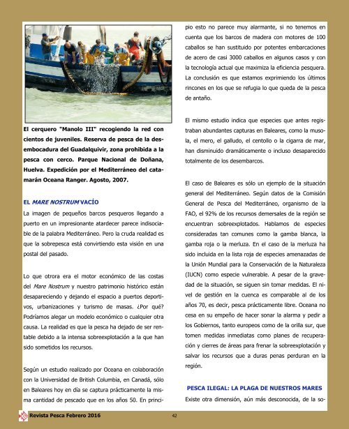 REVISTA PESCA FEBRERO 2016