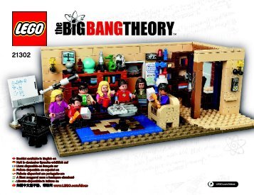 Lego The Big Bang Theory - 21302 (2015) - Shinkai 6500 BI 3018, 100+4/115+150g SILK 21302 V29