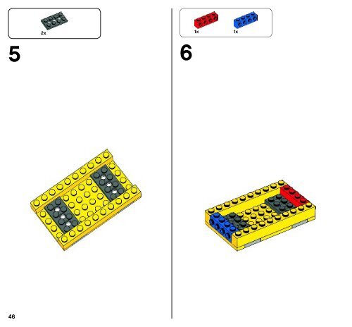 Lego Hayabusa - 21101 (2012) - Shinkai 6500 BI 3005/88+4-115+150g GLUED 21101 V46