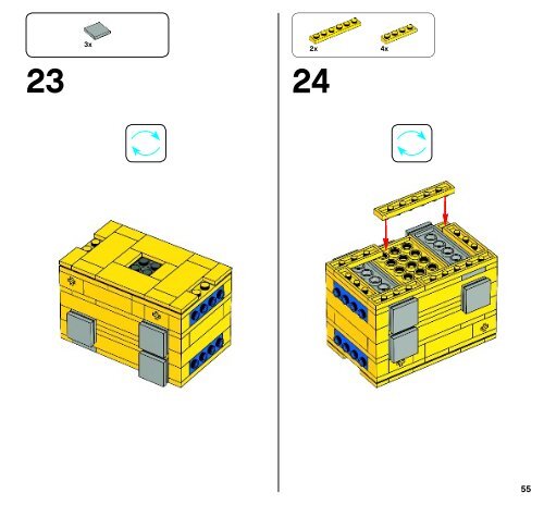 Lego Hayabusa - 21101 (2012) - Shinkai 6500 BI 3005/88+4-115+150g GLUED 21101 V46