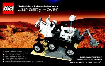 Lego NASA Mars Science Laboratory Curiosity R - 21104 (2014) - Shinkai 6500 BI 3004/104+4/115+350g 21104 V.46