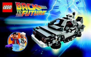 Lego The DeLorean time machine - 21103 (2013) - Shinkai 6500 BI 3004/108+4/115+350g-21103 V39