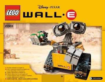 Lego WALLâ¢E - 21303 (2015) - Shinkai 6500 BI 3018, 124+4/115+150g SILK, 21303 V29