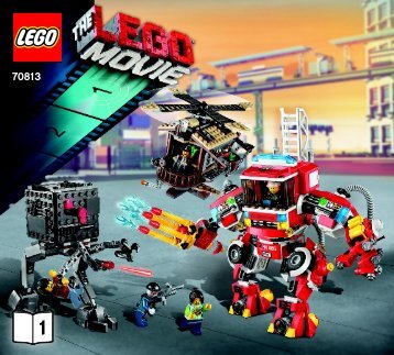 Lego Rescue Reinforcements - 70813 (2014) - MetalBeard's Sea Cow BI 3017 / 60 - 65g-70813 V 39 1/3