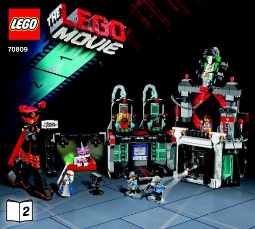 Lego Lord Business' Evil Lair - 70809 (2014) - Getaway Glider BI 3017 /  60+4 - 65/115g-