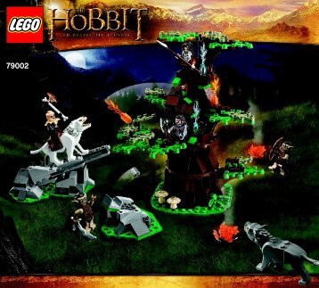 Lego Attack of the Wargs - 79002 (2012) - The Tower of Orthanc BI 3017 / 76+4 - 65/115g 79002 V29