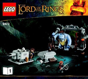 Lego The Mines of Moriaâ¢ - 9473 (2012) - Shelobâ¢ Attacks BI 3017 / 80+4 - 65/115g, 9473 V39