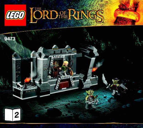 Lego The Mines of Moria&trade; - 9473 (2012) - Shelob&trade; Attacks BI 3017 / 60 - 65g, 9473 V39 2/2