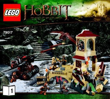 Lego The Battle of Five Armiesâ¢ - 79017 (2014) - The Goblin King Battle BI 3017 / 56 - 65g-79017 V29 1/2