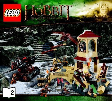 Lego The Battle of Five Armiesâ¢ - 79017 (2014) - The Goblin King Battle BI 3017 / 44 - 65g-79017 V29 2/2