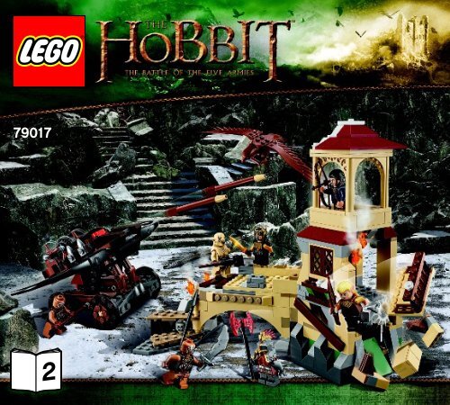 Lego The Battle of Five Armies&trade; - 79017 (2014) - The Goblin King Battle BI 3017 / 44 - 65g-79017 V29 2/2