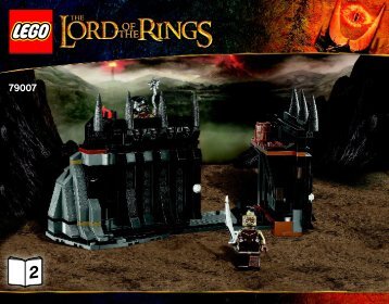 Lego Battle at the Black Gate - 79007 (2013) - The Tower of Orthanc BI 3016/68+4*- 79007 2/2 V.39