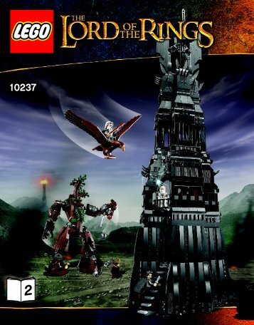 Lego The Tower of Orthanc - 10237 (2013) - The Tower of Orthanc BI 3016/68+4*- 10237 V29 2/3