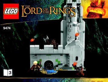 Lego The Battle of Helm''s Deepâ¢ - 9474 (2012) - Shelobâ¢ Attacks BI 3019/52-65G-9474 V39 3/4