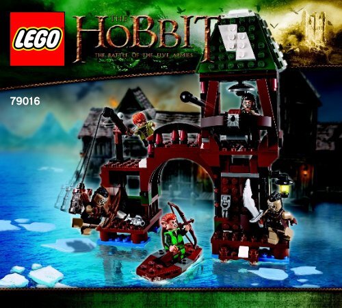 Lego Attack on Lake-town - 79016 (2014) - The Goblin King Battle BI 3017 /  68+4 -