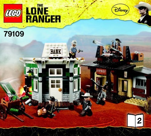 Lego Colby City Showdown - 79109 (2013) - Cavalry Builder Set BI 3017 /  64+4 - 65/115g