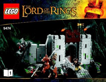 Lego The Battle of Helm''s Deepâ¢ - 9474 (2012) - Shelobâ¢ Attacks BI 3016/60+4*- 9474-V29-1/4