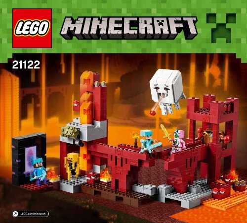 Lego The Nether Fortress - 21122 (2015) - The Dungeon BI 3017/120+4/65+200g - 21122 V29